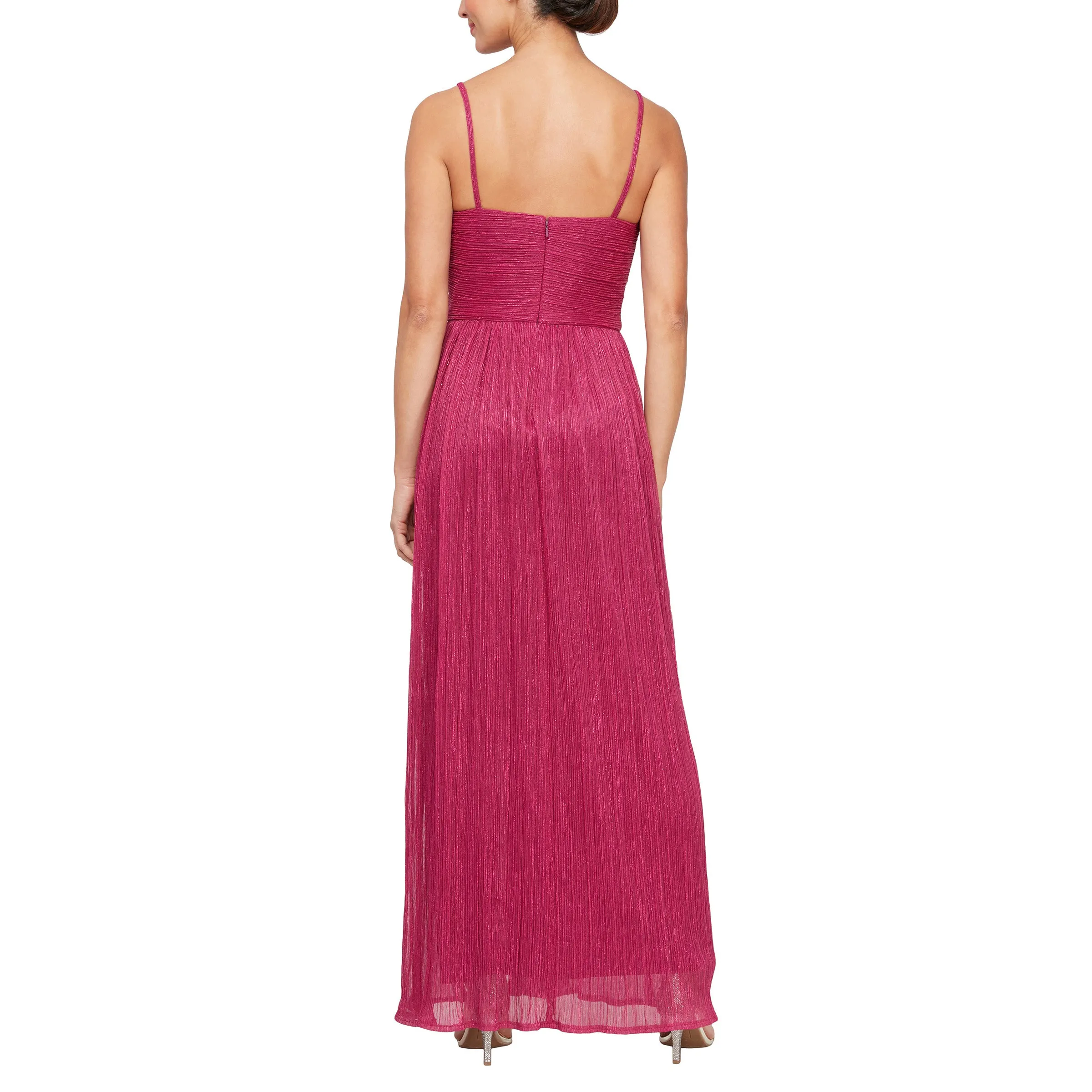 Alex Evenings 5127730 Formal Long Slit Dress