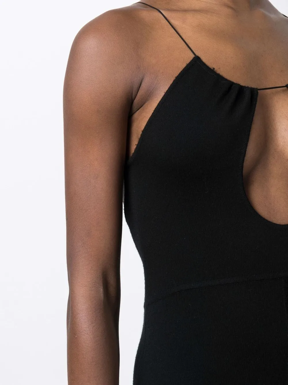 Backless midi dress