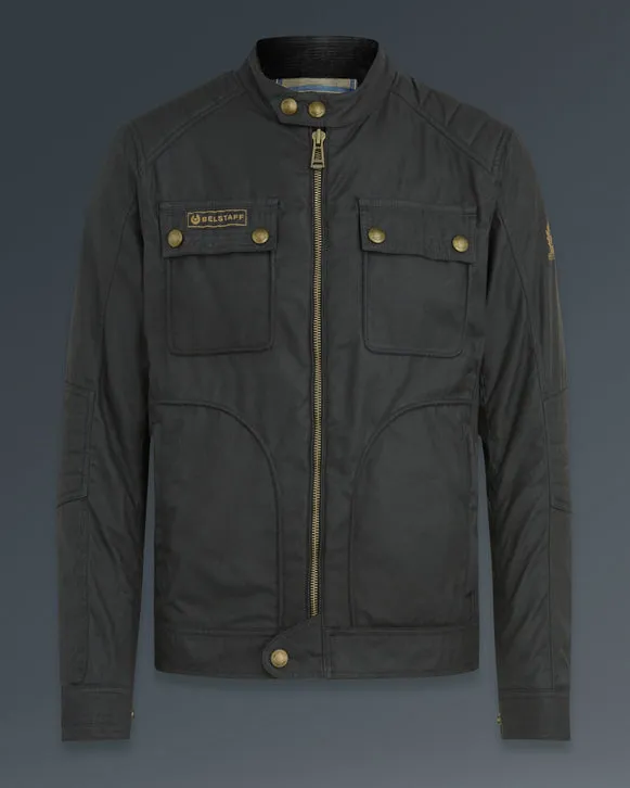 BELSTAFF ROBERTS 2.0 WAXED COTTON MOTORCYCLE JACKET