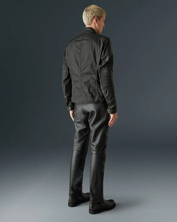 BELSTAFF ROBERTS 2.0 WAXED COTTON MOTORCYCLE JACKET