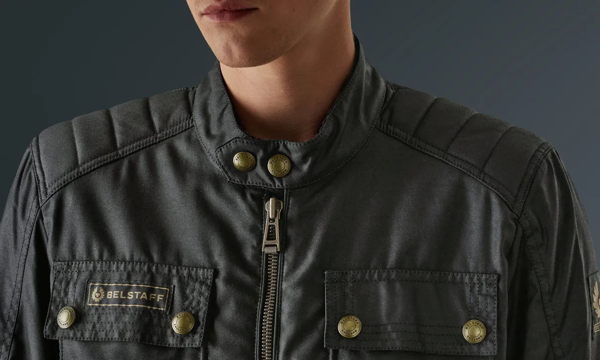 BELSTAFF ROBERTS 2.0 WAXED COTTON MOTORCYCLE JACKET