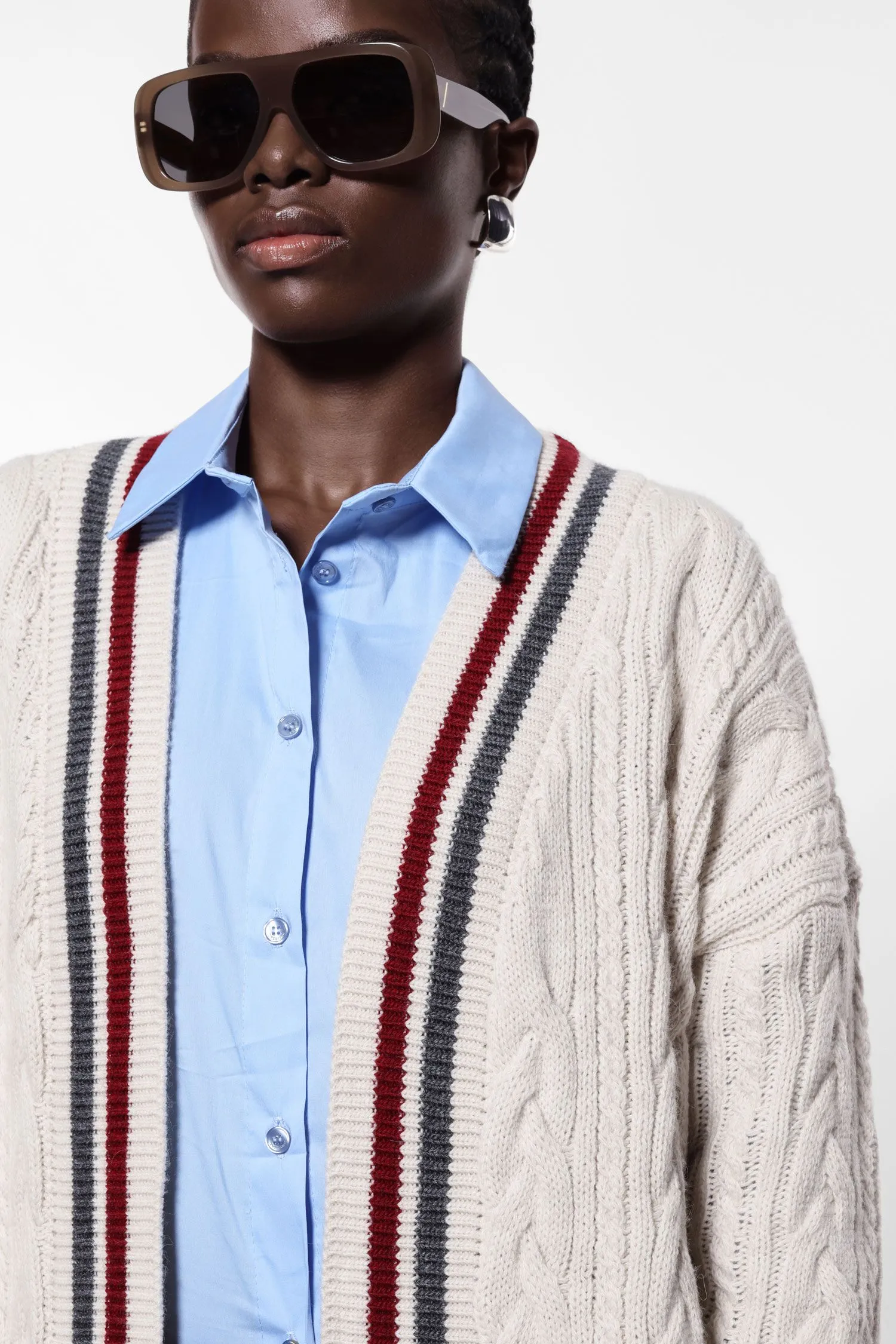 Cable Knit Cardigan