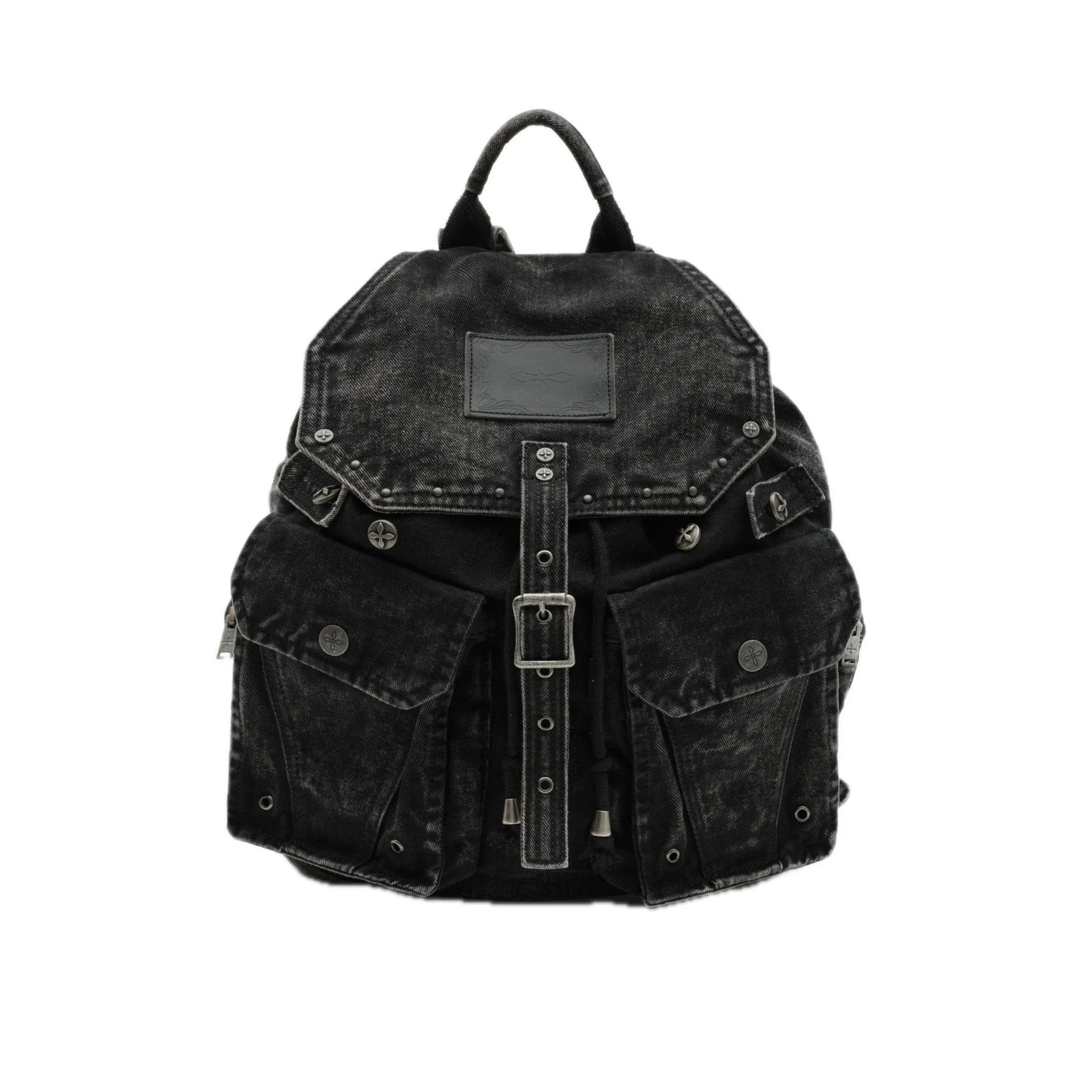 Compass Tarpan Denim Backpack Black (Large)