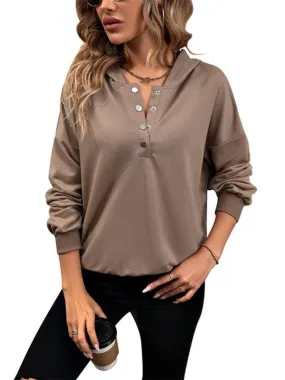 Cozy Elegance: Women's Solid Knit Hoodie for Everyday Style