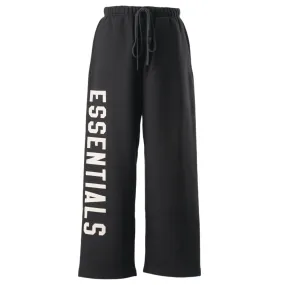 FLEECE RELAXED SWEATPANT / BLACK