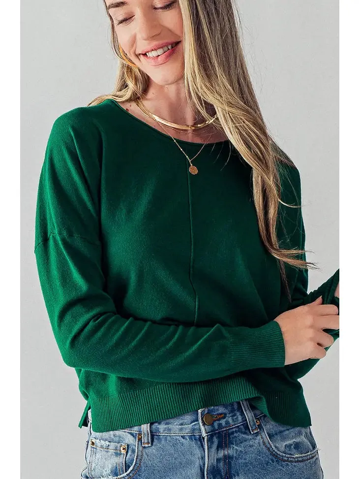 Heidi Soft Knit Round Neck Sweater