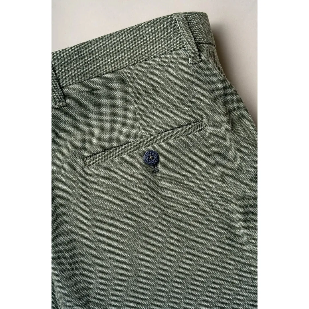 Miami - Men's Sage Green Summer Trousers