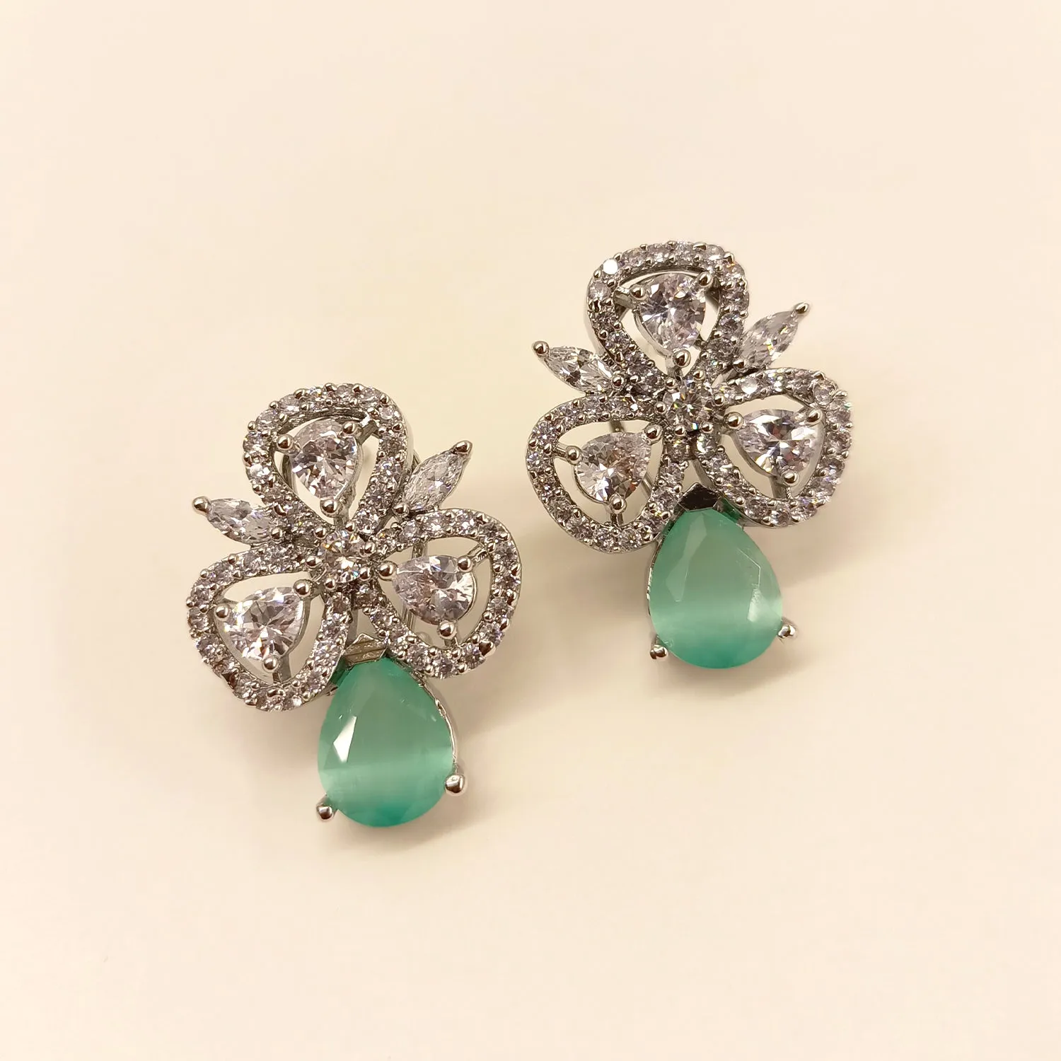 Rasika American Diamond Mint Green Tops