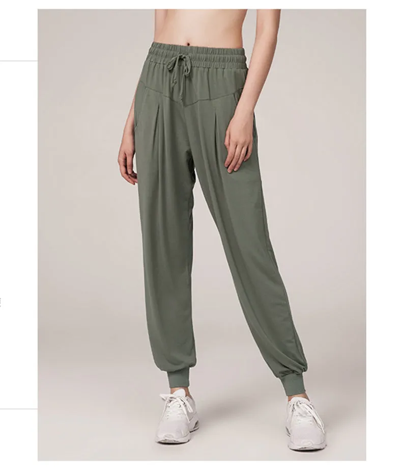 Relaxed Fit Drawstring Pants