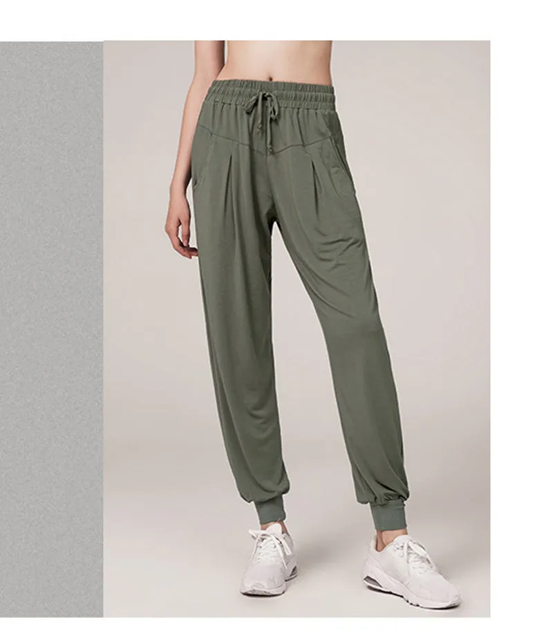 Relaxed Fit Drawstring Pants