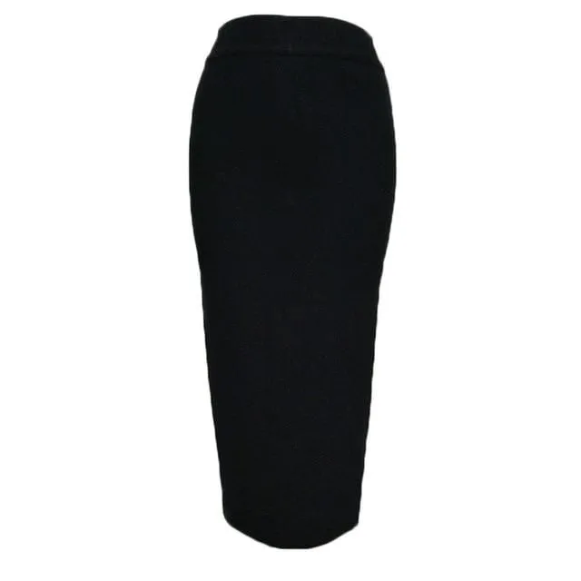 Sophisticated Bandage Pencil Skirt