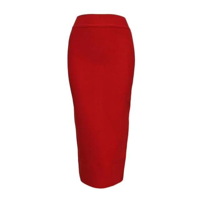 Sophisticated Bandage Pencil Skirt