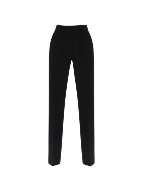 Techno Crepe Straight Leg Trousers