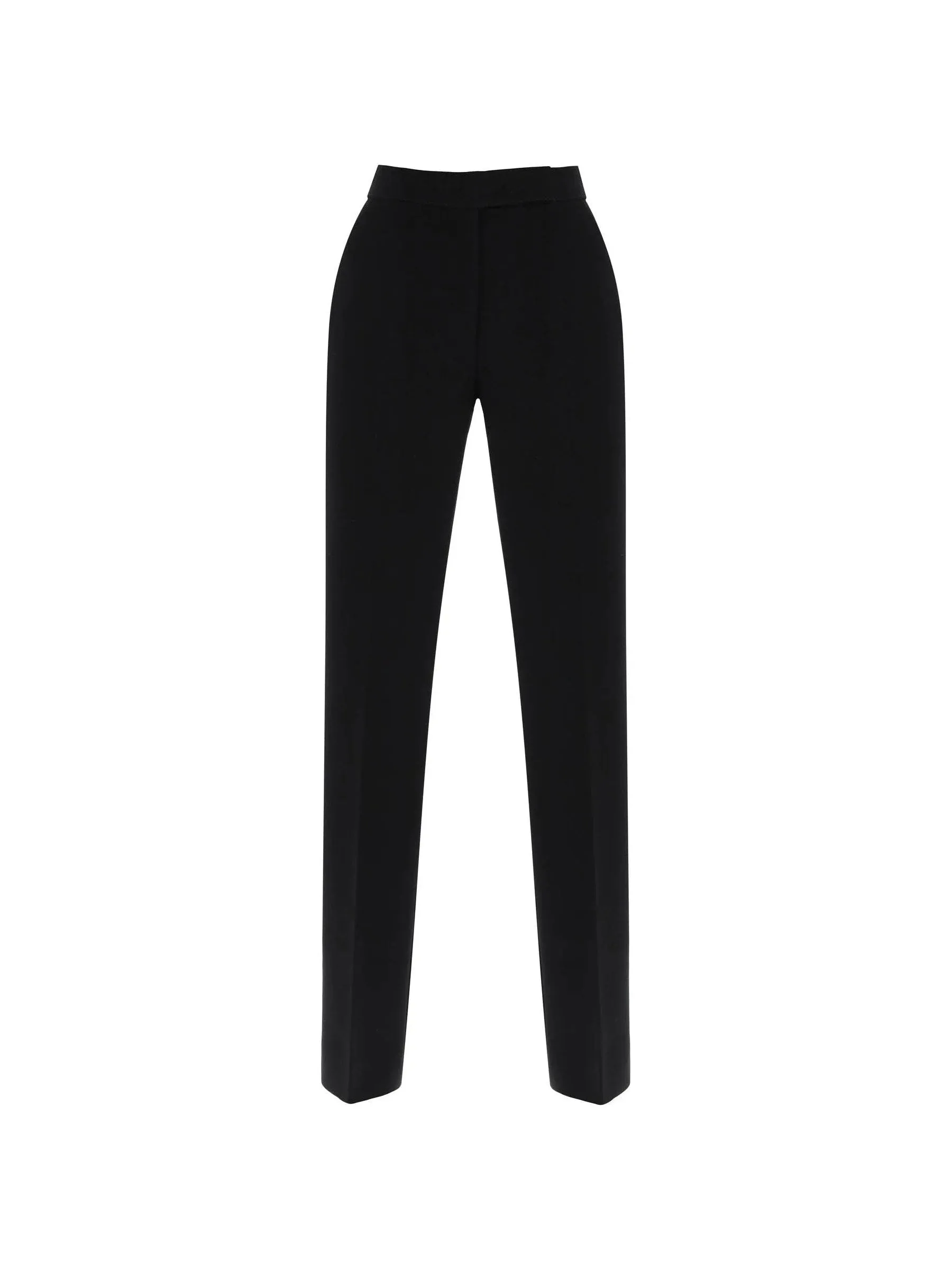 Techno Crepe Straight Leg Trousers