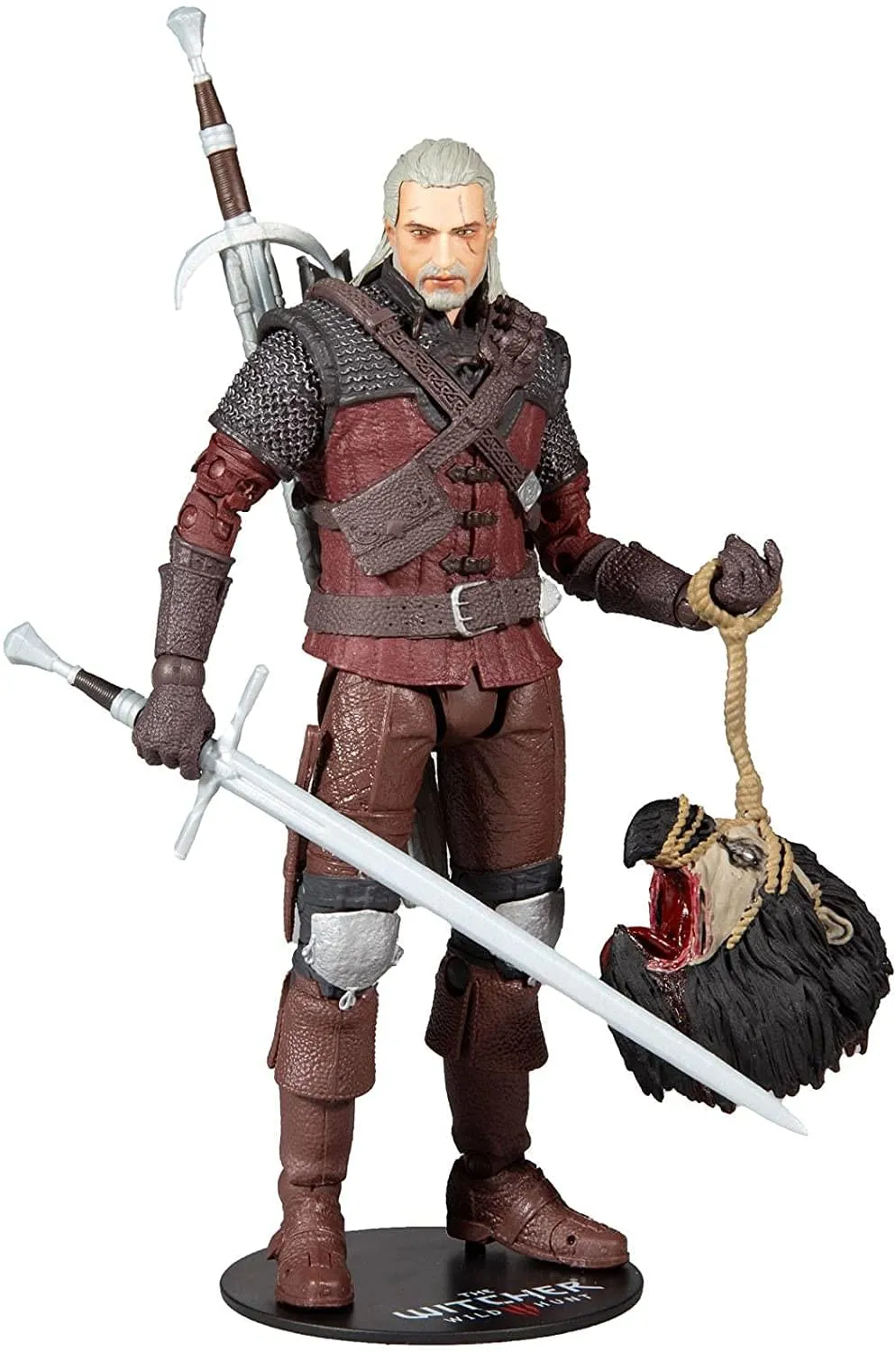 The Witcher 7 Inch Action Figure | Geralt of Rivia (Wolf Armor)