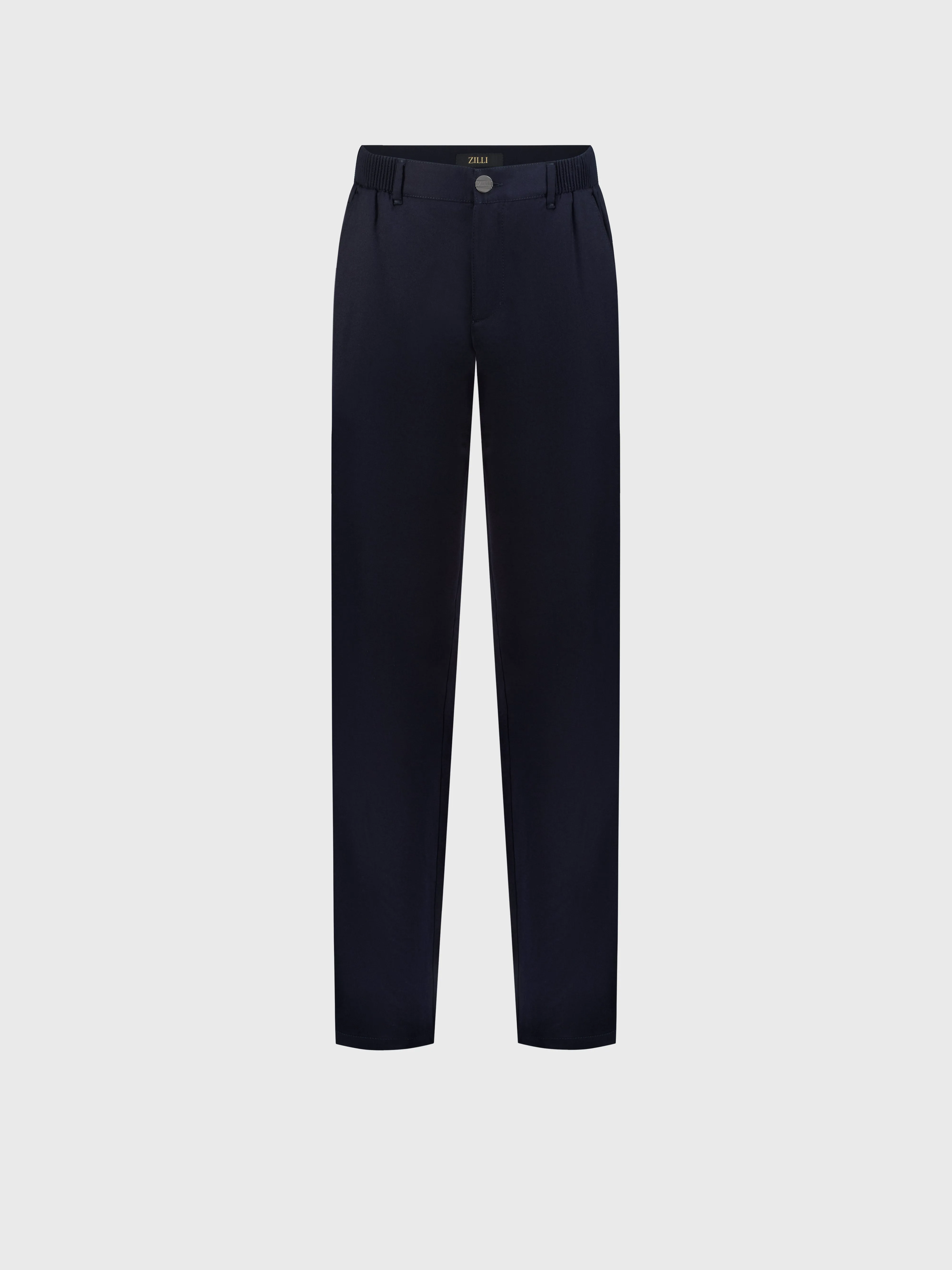 Wool Trousers Blue Navy